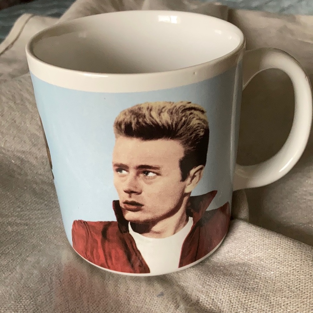 NWOT Rare find.  Vintage 1993 James Dean ceramic mug